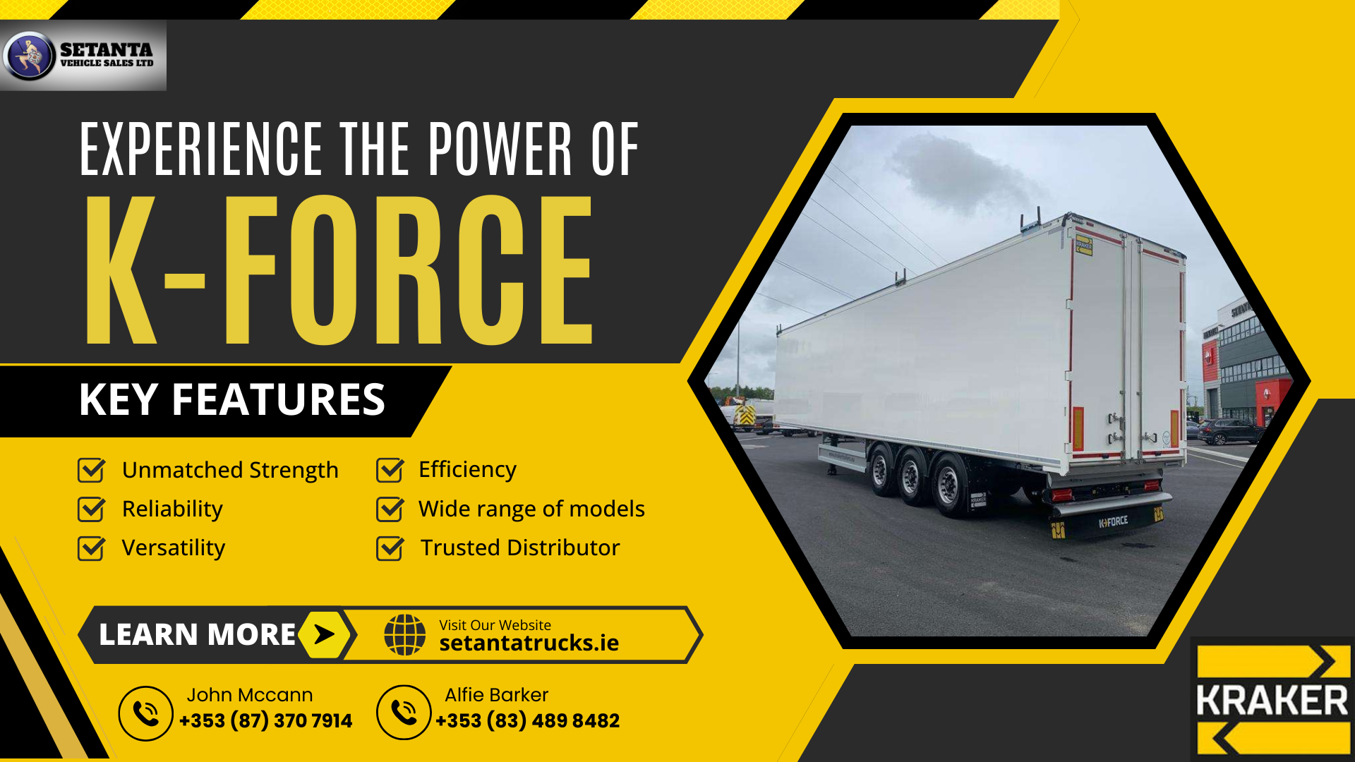 The Future of Freight: Kraker K-Force’s Revolution in the Trailer Industry