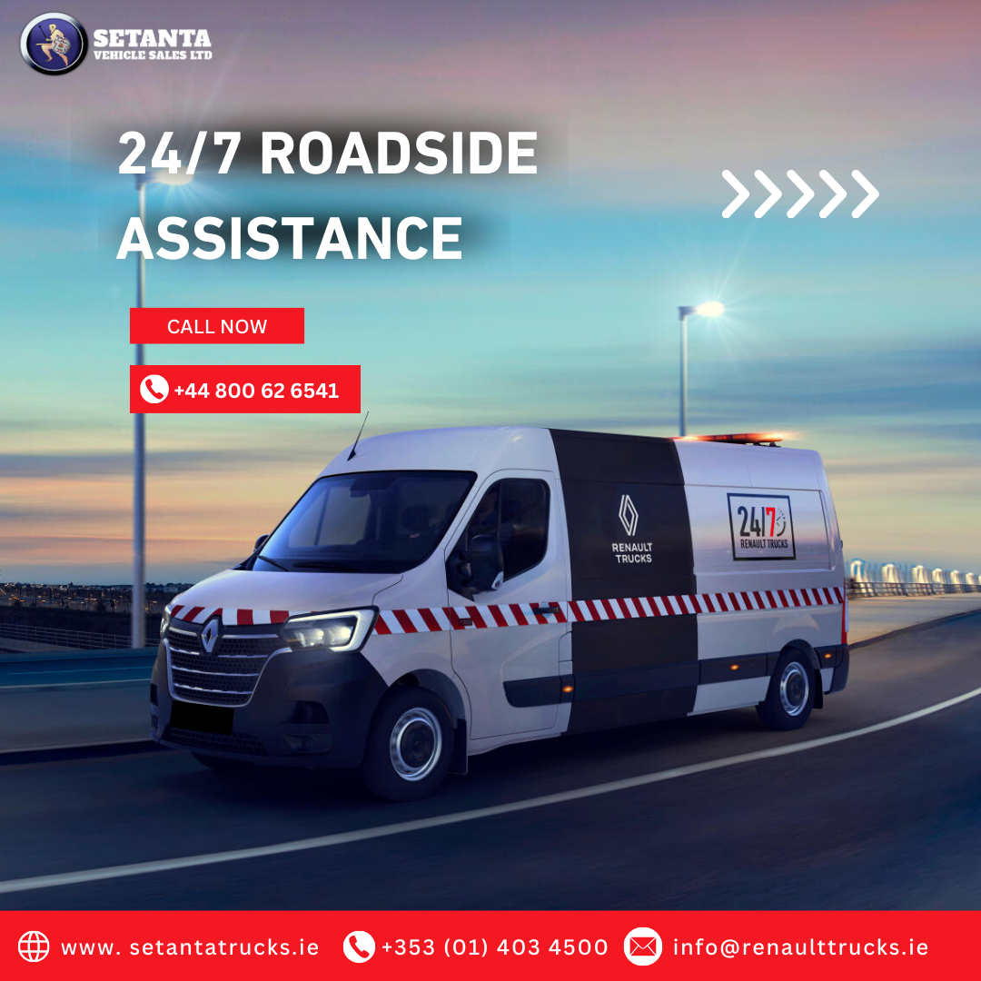 Setanta Vehicles Sales’ 24/7 Roadside Assistance